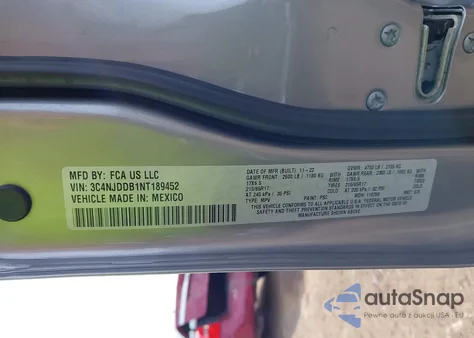 2022 Jeep Compass Trailhawk 4X4 from USA, damaged, VIN 3C4NJDDB1NT189452